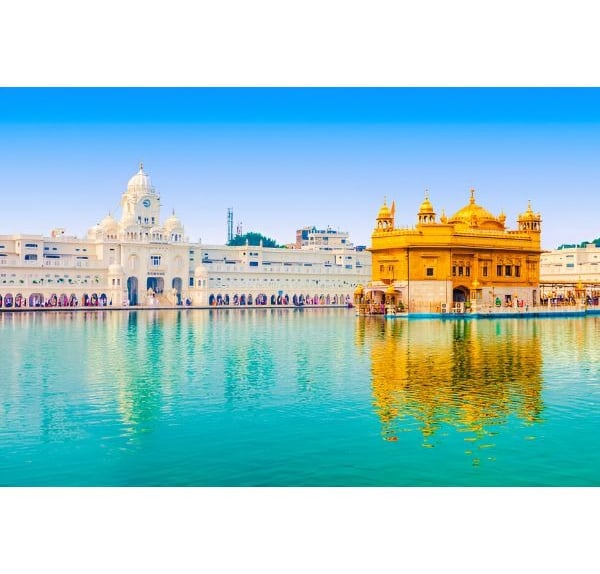 a golden temple Amritsar in india