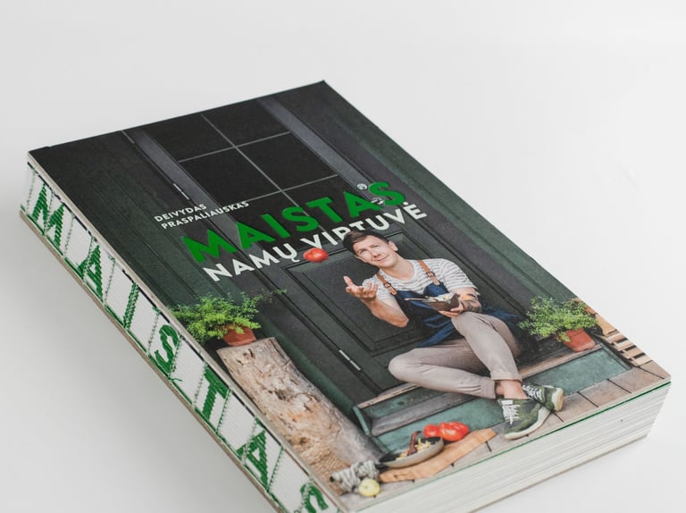 Deivydas Praspaliauskas MAISTAS Namų virtuvė receptų knyga fotografas