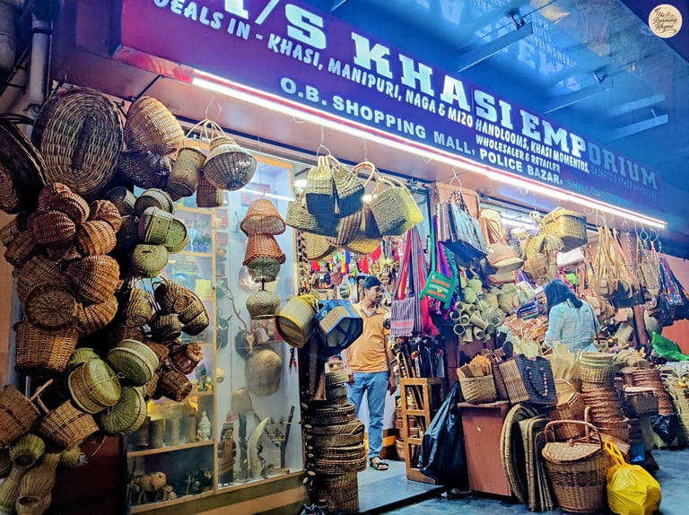 Colors of Culture – Khasi Handicrafts at Police Bazar, Shillong