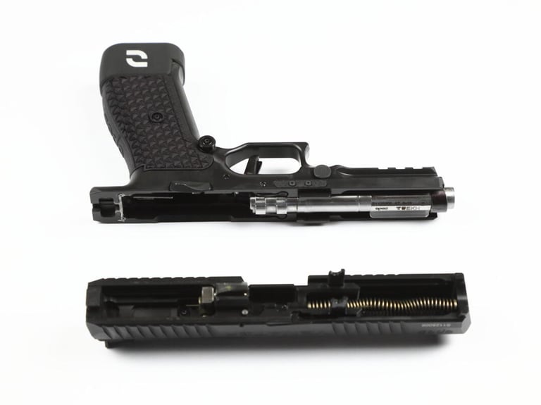 Opos Arms Venator mit abgenommenen Verschluss. Drehlaufverschluss