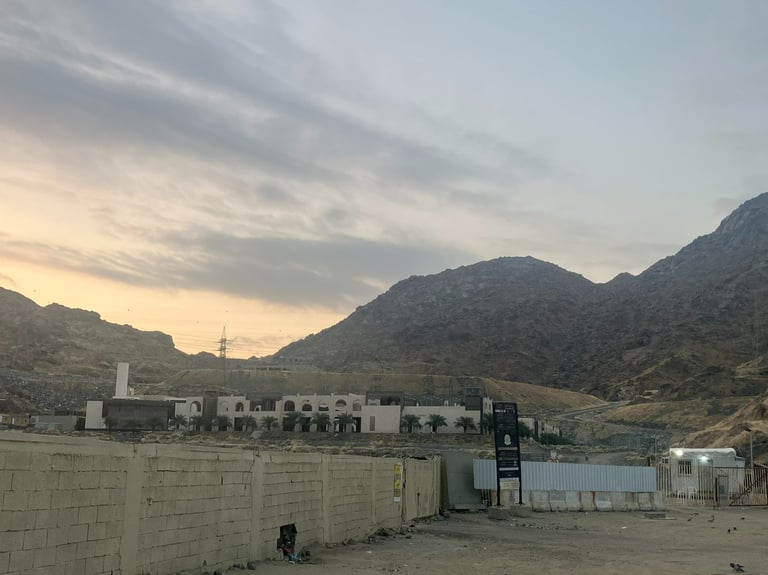 Mountain cave in Makkah