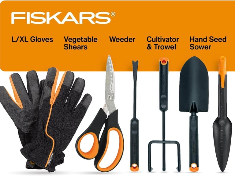 Fiskars Vegetable Gardening Essentials