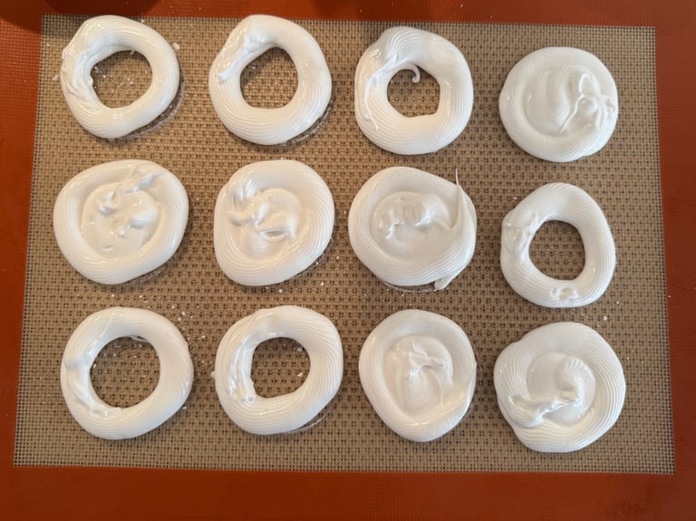 meringue nid de pâques