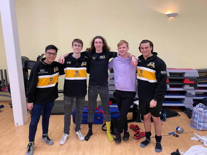 Sports team wearing custom hoodies 