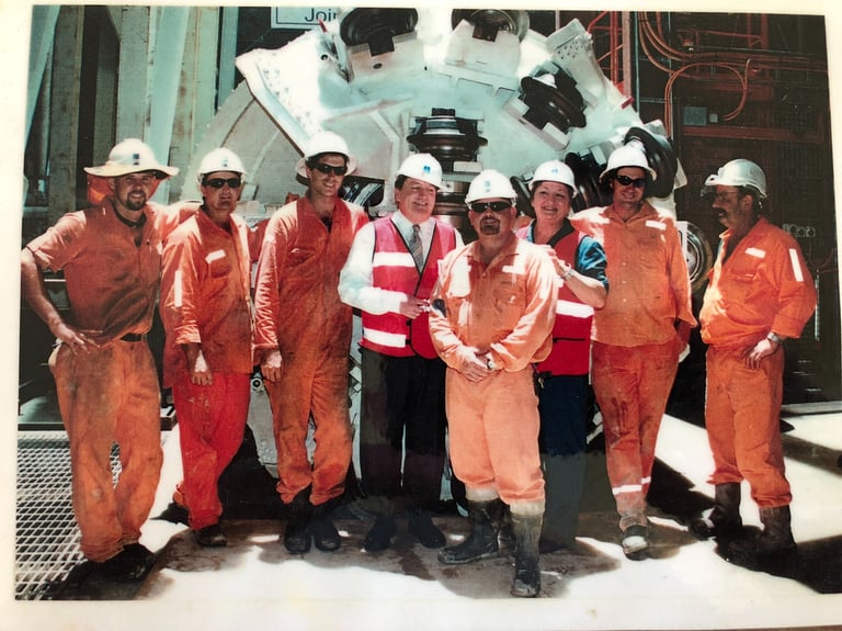 S1 Tunnel Team with Lord Mayor