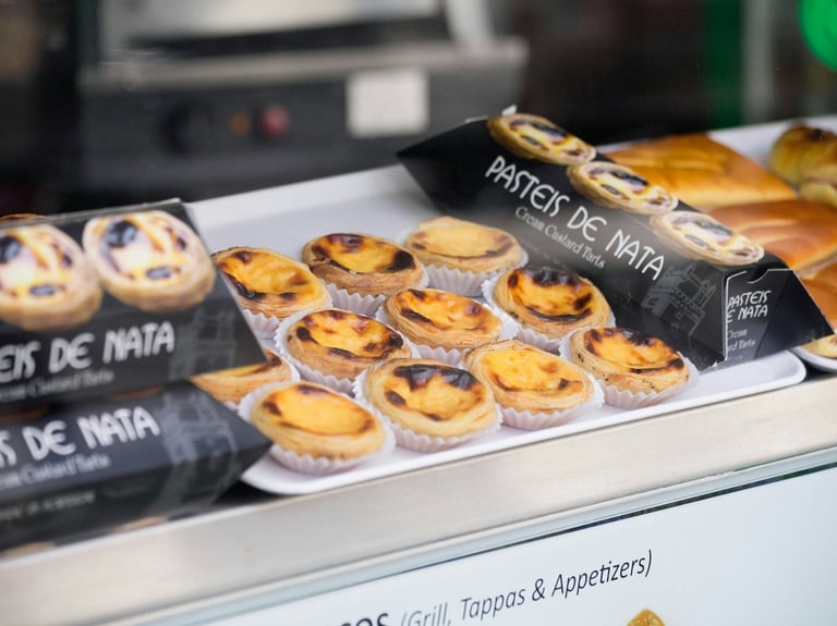 Portugal coastal dining, pastel de nata, foodie travel destination