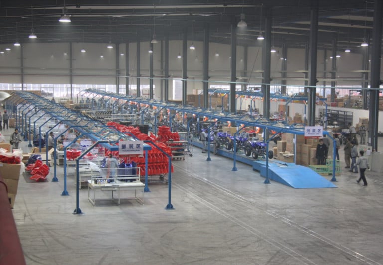 Industrial production line