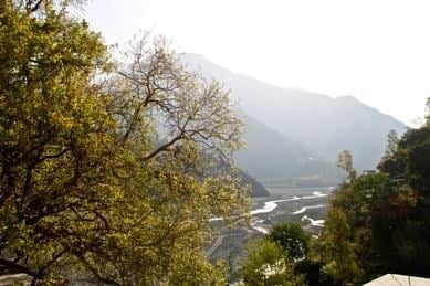 La vallata del fiume Gotam Ganga, Hairakhan