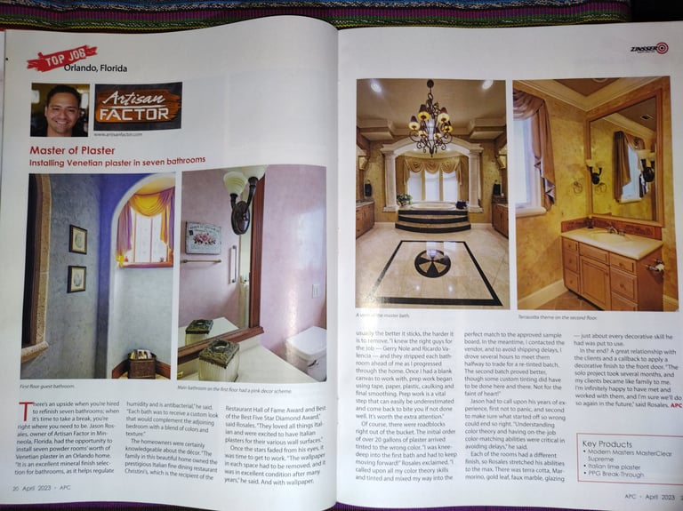 Top Job Winner American Painting Contractor Magazine 2023 Top Jobs