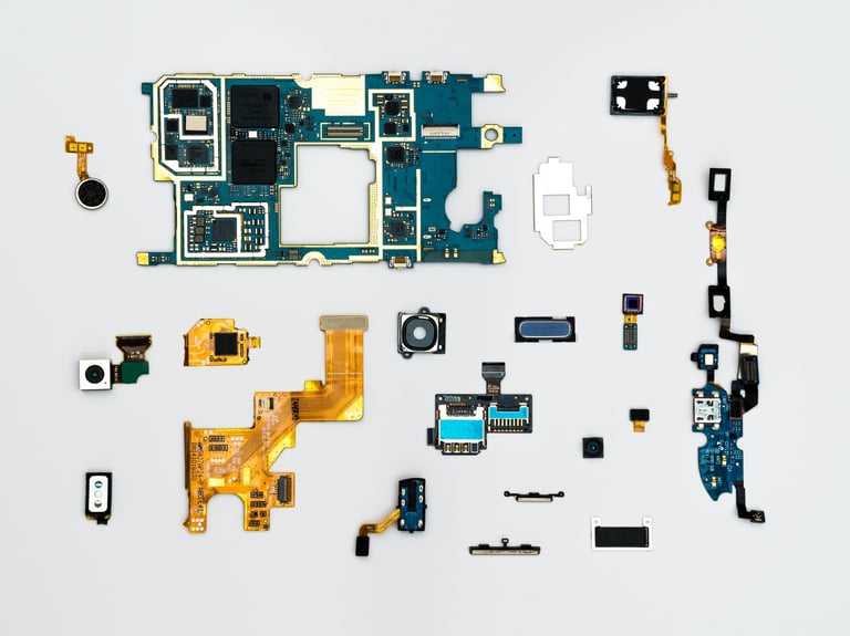a picture of a DMR radio layout design