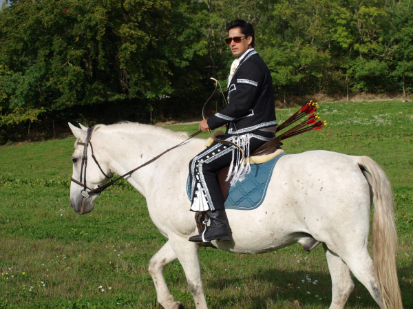 guerrero chinaco mexicano arquero ecuestre