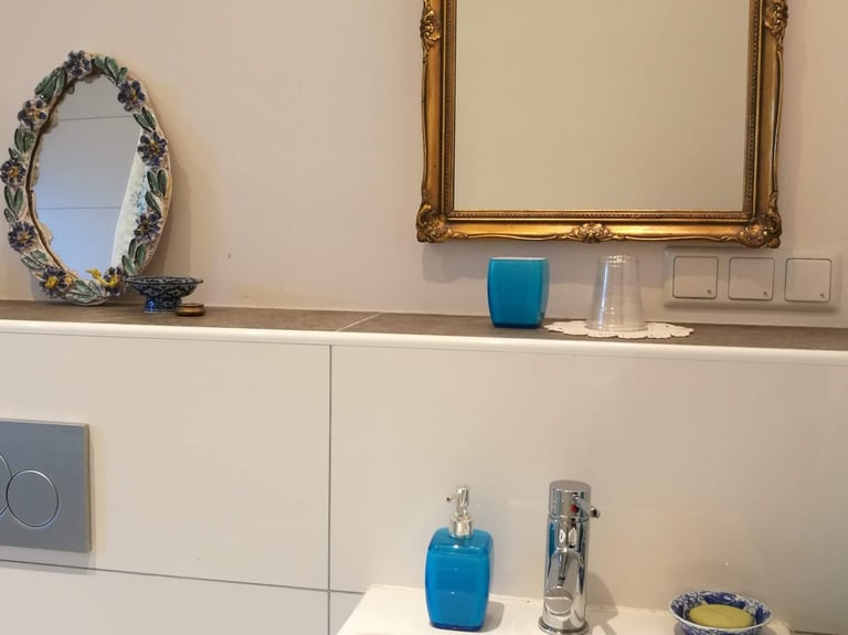 Ablageplatz für deine Toilettartikel