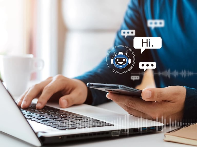 Usuario con ChatBot