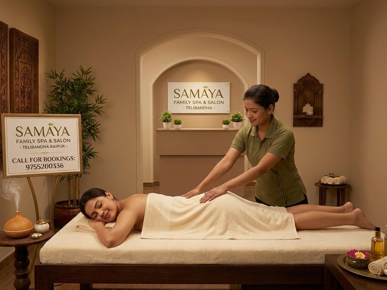 Full Body Spa Massage | Samaya Spa Raipur