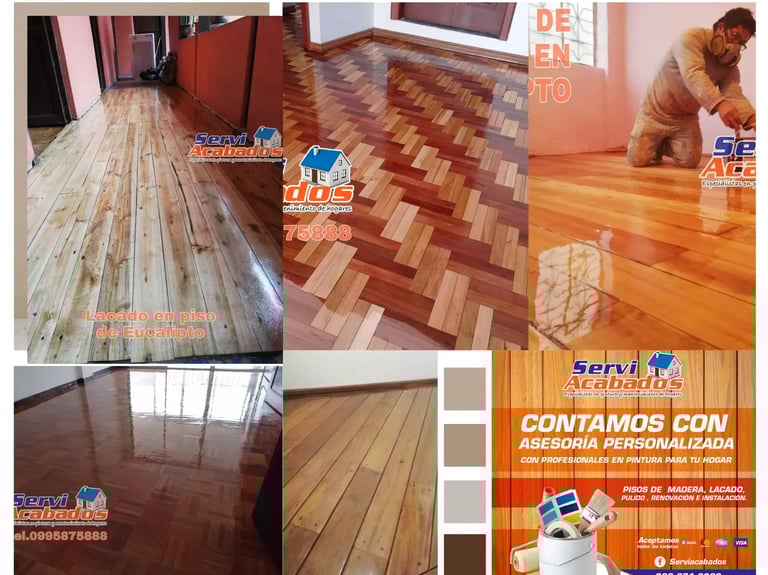 Restauracion de Pisos de madera serviacabados es la solución