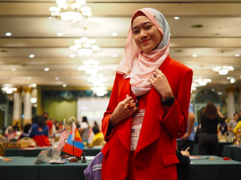 International Arbiter Ellie Emira Syamimi. Malaysia Chess. Chess Clicks. Malaysia's 1st Female IA