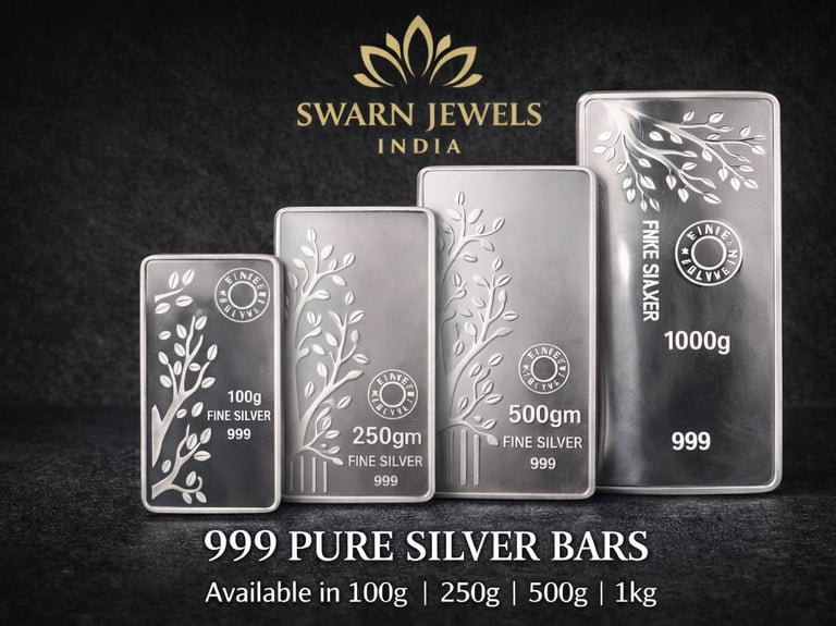 999 PURE SILVER BARS