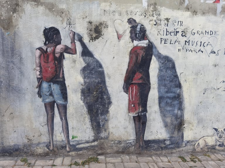 mural paintings from Cape Verde