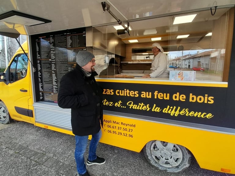 Camion à Pizza, Food Truck Nancy, Mac Reynald
