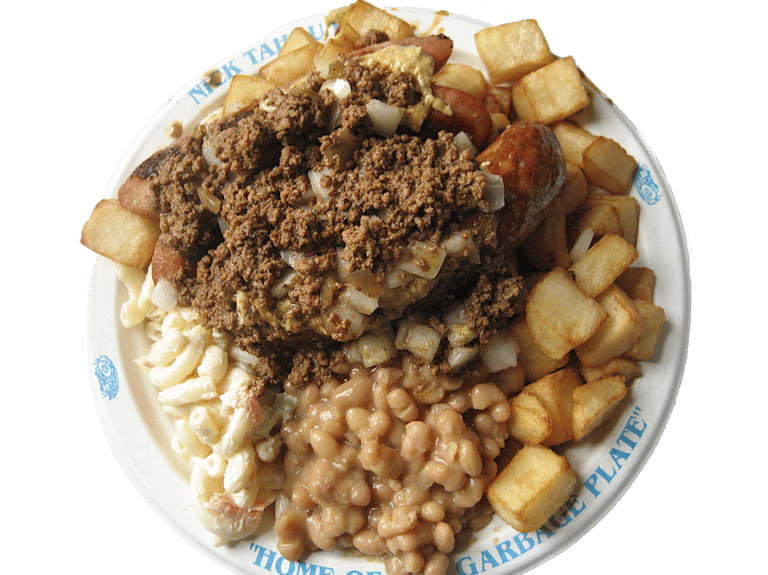 garbage plate