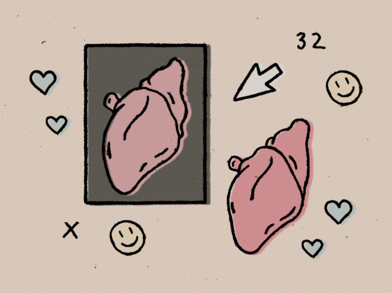 Rough halftoned digital art in comic style with pop art colors the human a liver code arrow and stars and a smiley face