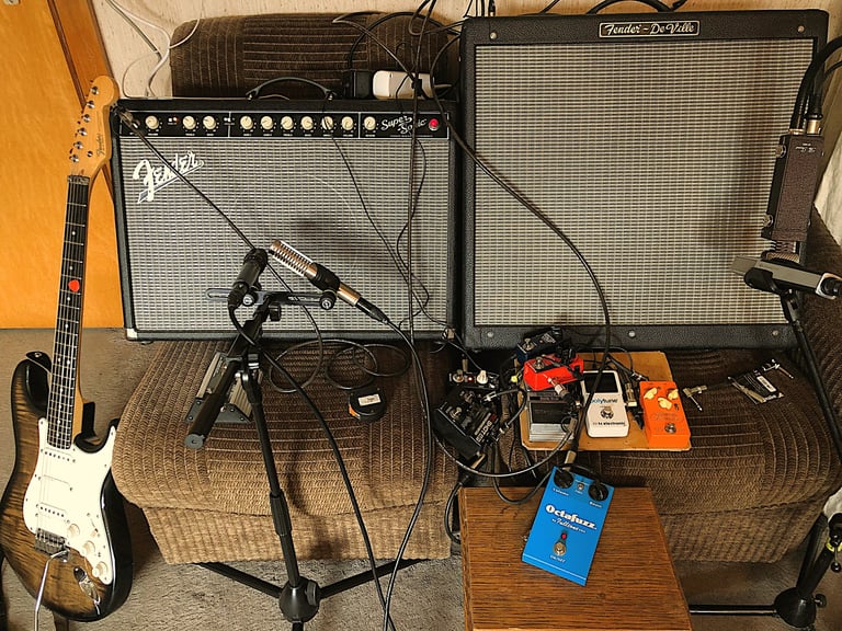 Enregistrements de guitares, Fil's House Studio