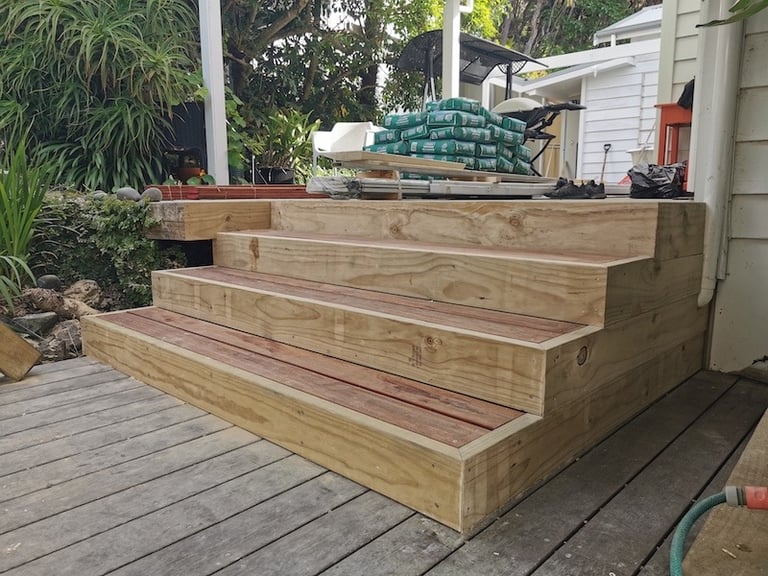 New stairs renovation