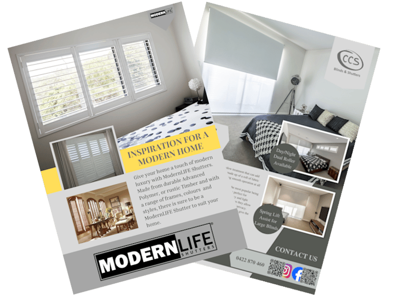 CCS Blinds & Shutters Tamworth Brochures