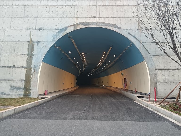 LED Tunnel lights for tunnels