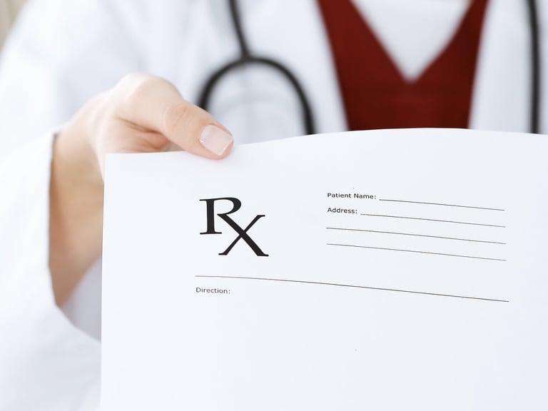 Doctor referring a patient to All Services Home Health for in-home care