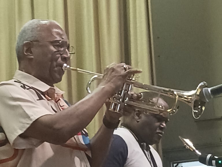 John Lamkin peforms at Jazz@Wesley.