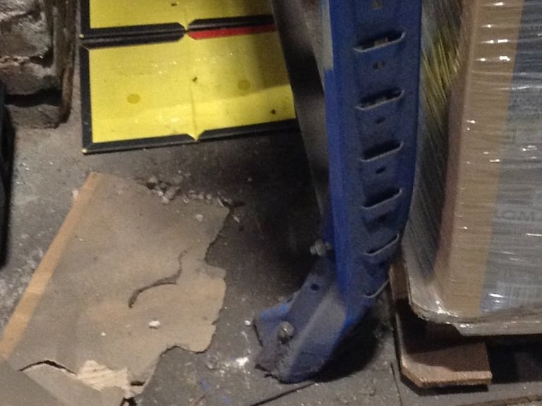 damaged baseplates - A-Z Storage Systems 