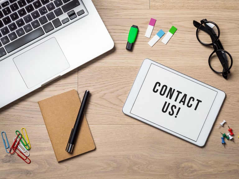 Contact personnalisé avec YZI Office pour une assistance administrative, du conseil et de la concier