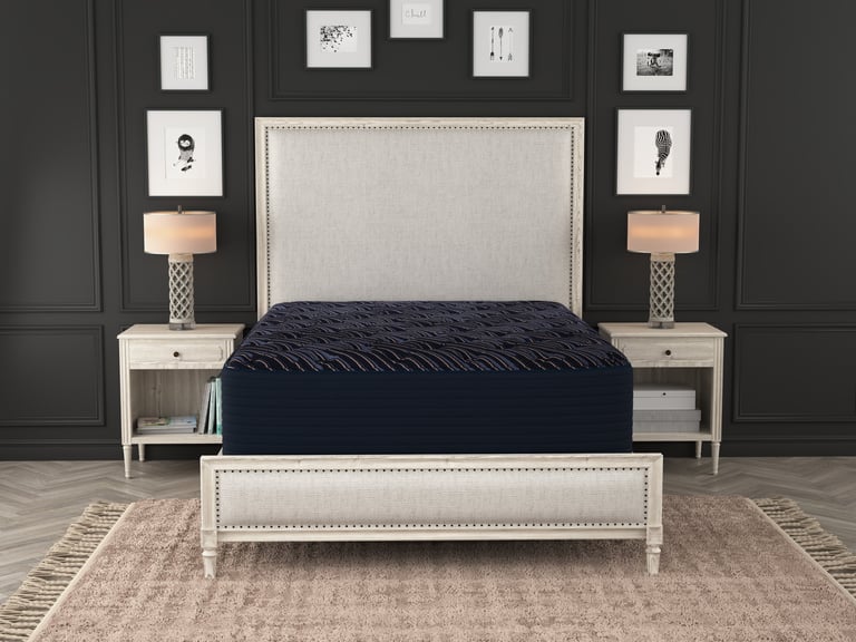 Symbol mattress in a stylish room