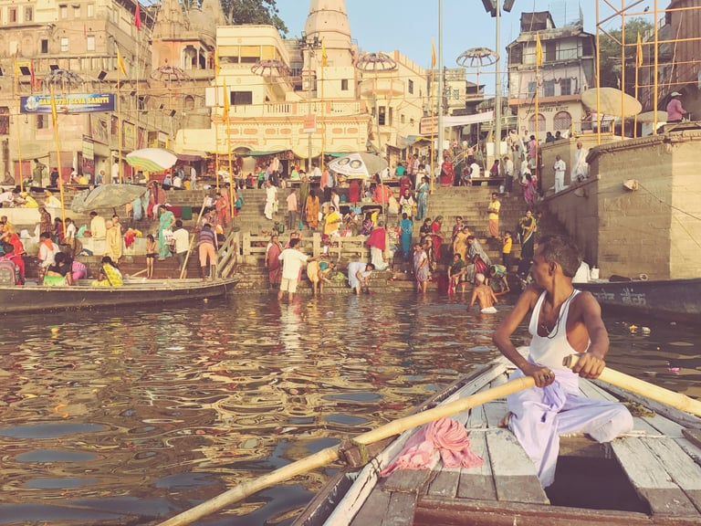 Morning Boat ride From Dashashwamedh Ghat