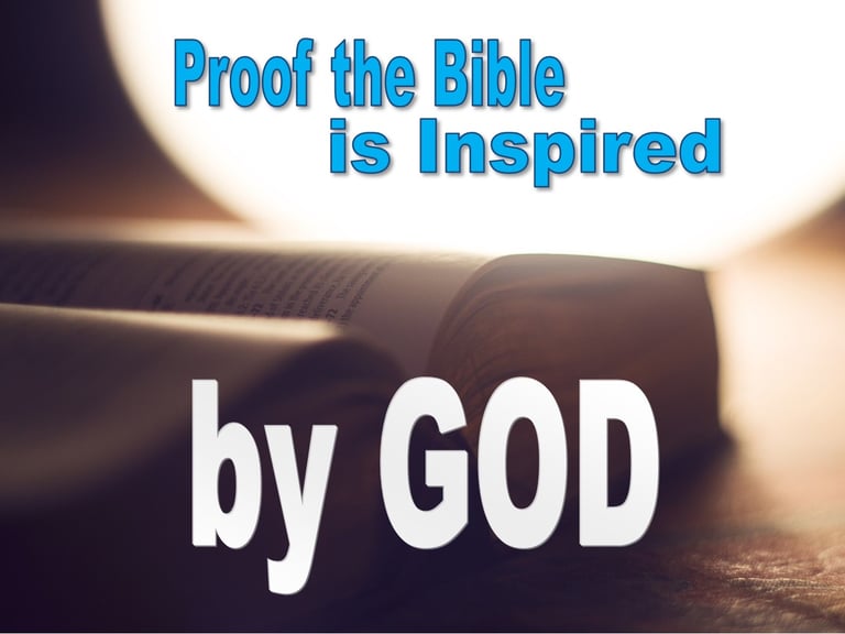 Proof the Bible is Inspired by God - Christian Resource Library