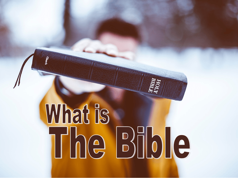 What is the Bible - Christian Resource Library
