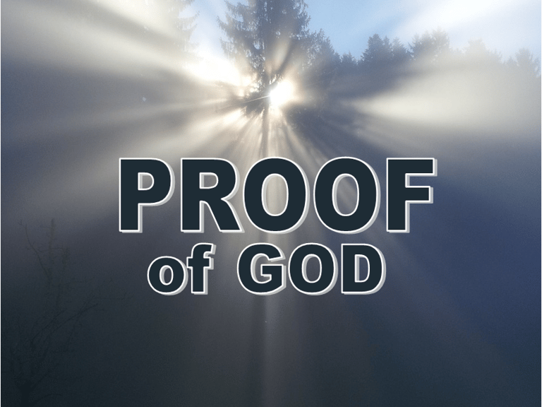 Proof of God - Christian Resource Library