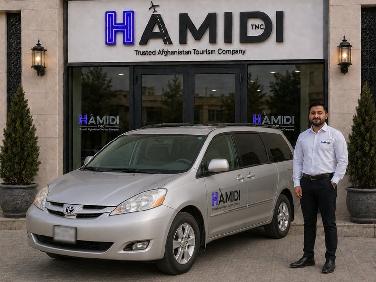Travel transportation for visiting Afghanistan's mountains, valleys and heritage sites
