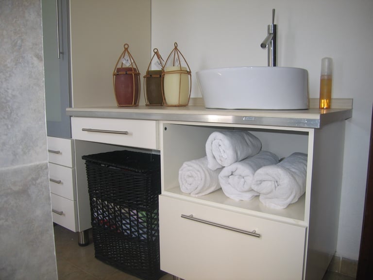 Muebles para lavamanos y almacenamiento