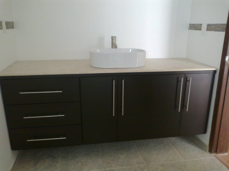 Muebles para lavamanos y almacenamiento