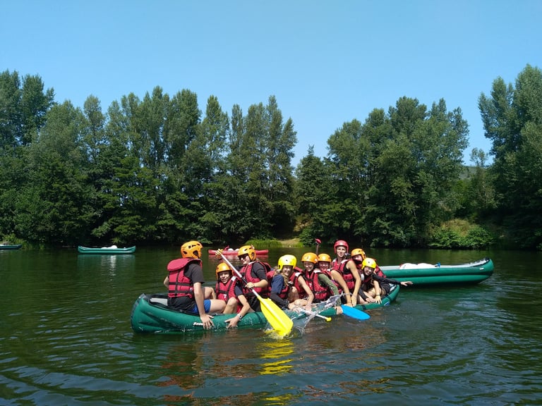 canoë kayak découverte famille rivière vacances