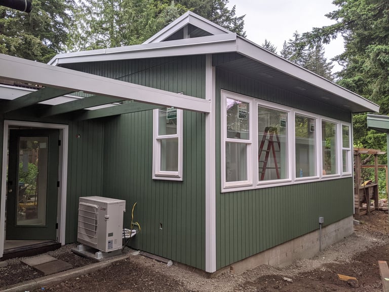 Art studio home addition