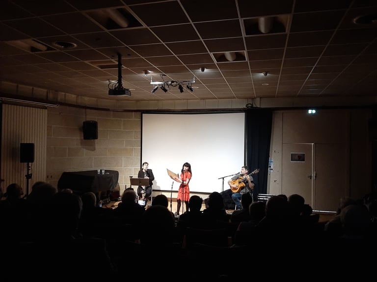 photo of the fado concert by Céline Costa's group