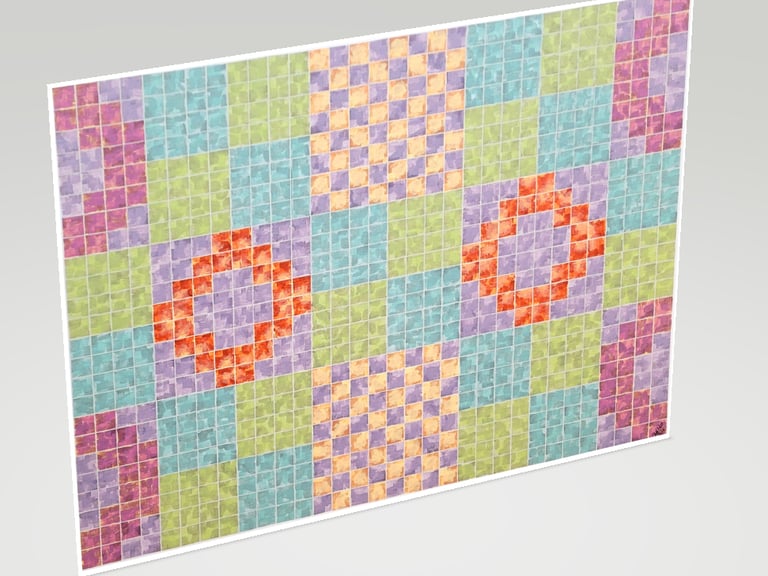 Composicion 552,vista lateral