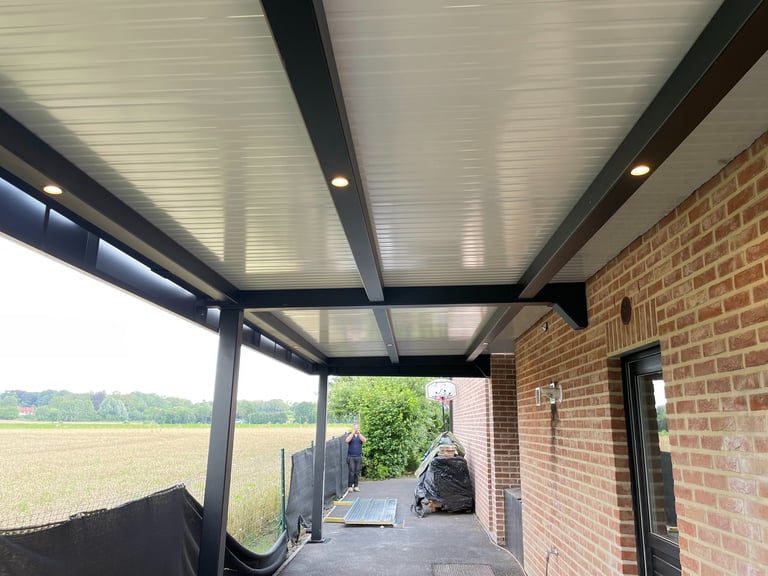 Eclairage spots led pour carport