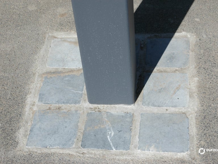 POTEAU 150 ENTERRÉ