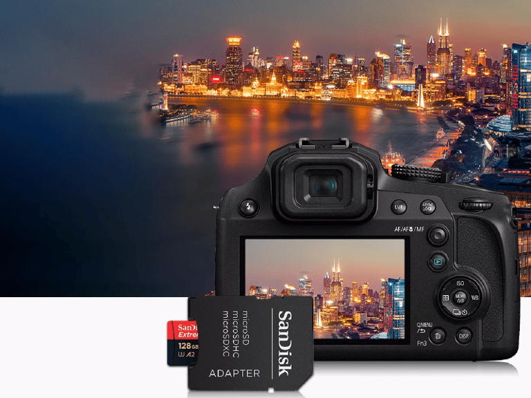 SanDisk-Extract Pro Flash Card for Camera, Micro SD, Memory Adapter, SSD, SSD, SGB, SSD, 64GB, GB, G