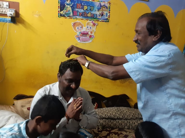 g vijaya kumar blessings to g vimal kumar cto cyberprivilege 8977308555