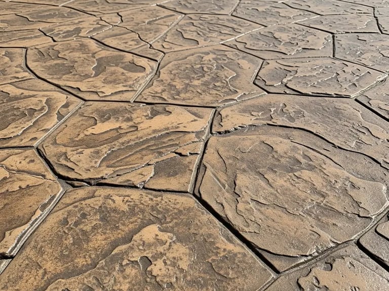 stamped concrete
